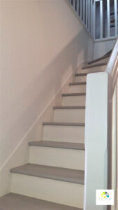 escalier tons peinture escalier ackm décoration
